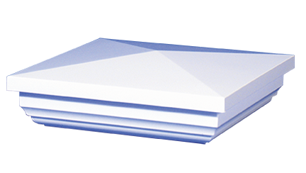 4″ Sq. New England Post Cap - 1039