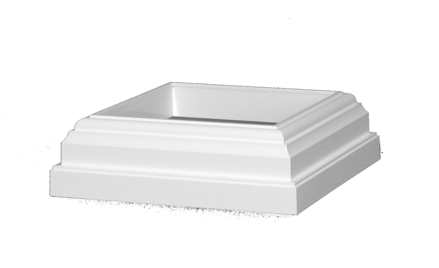 4″ Sq. New England Post Skirt w/ 0.125 IR - 1069