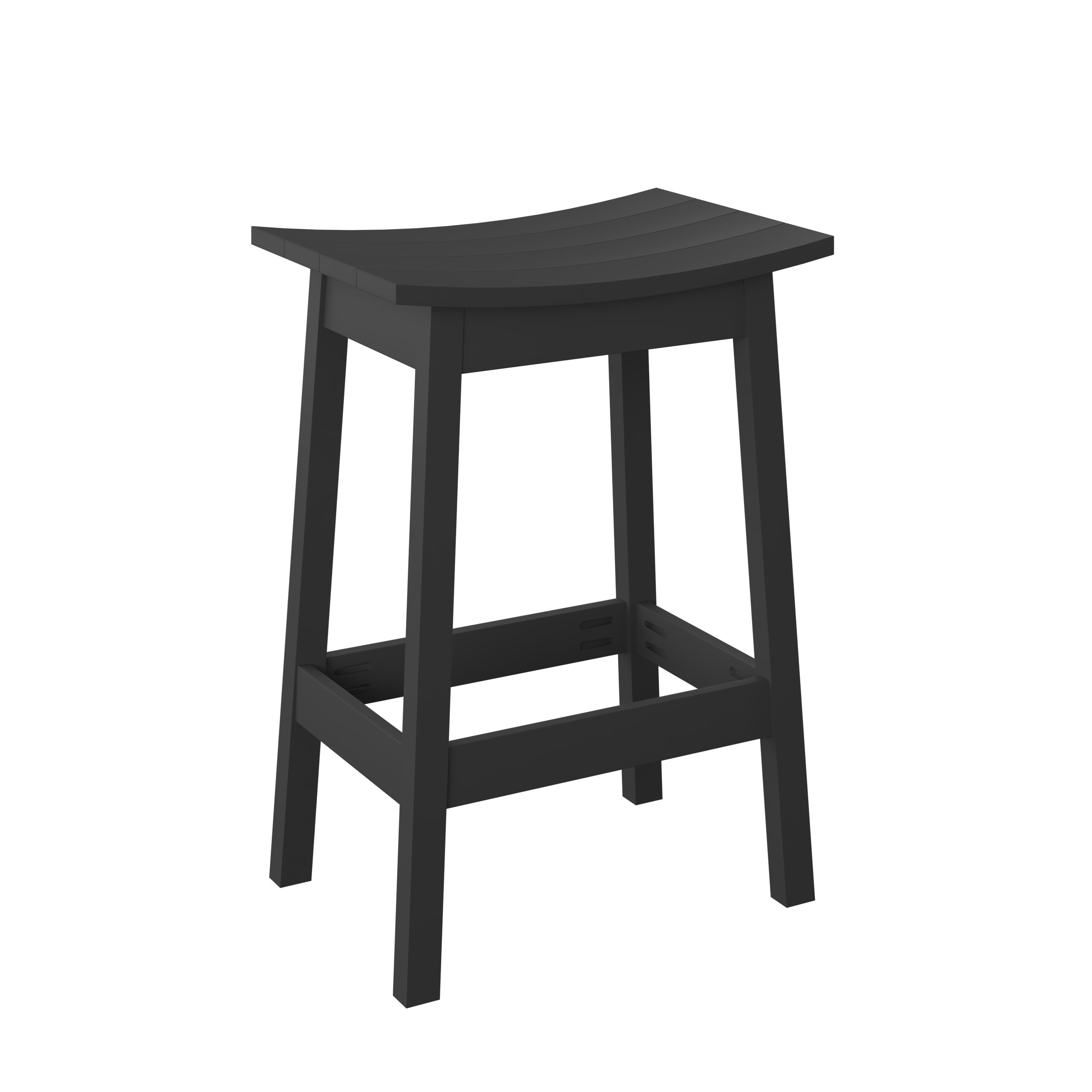 P93-C Polybird Saddle Stool-Regular