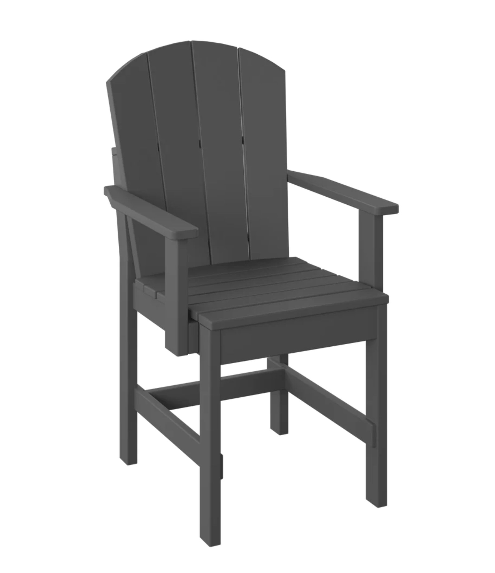 P8-R Polybird Fanback Dining Chair-Regular
