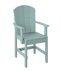 P8-R Polybird Fanback Dining Chair-Regular