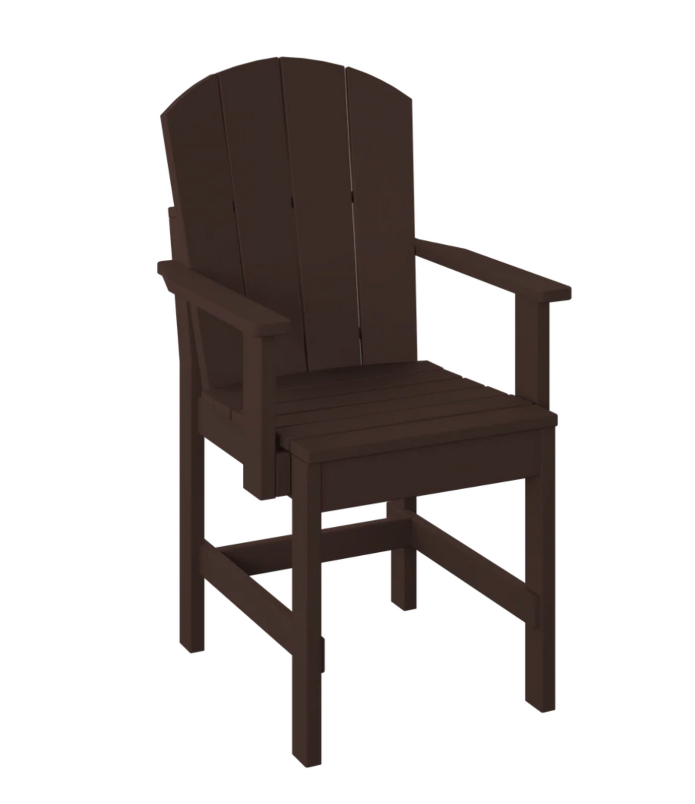 P8-R Polybird Fanback Dining Chair-Regular