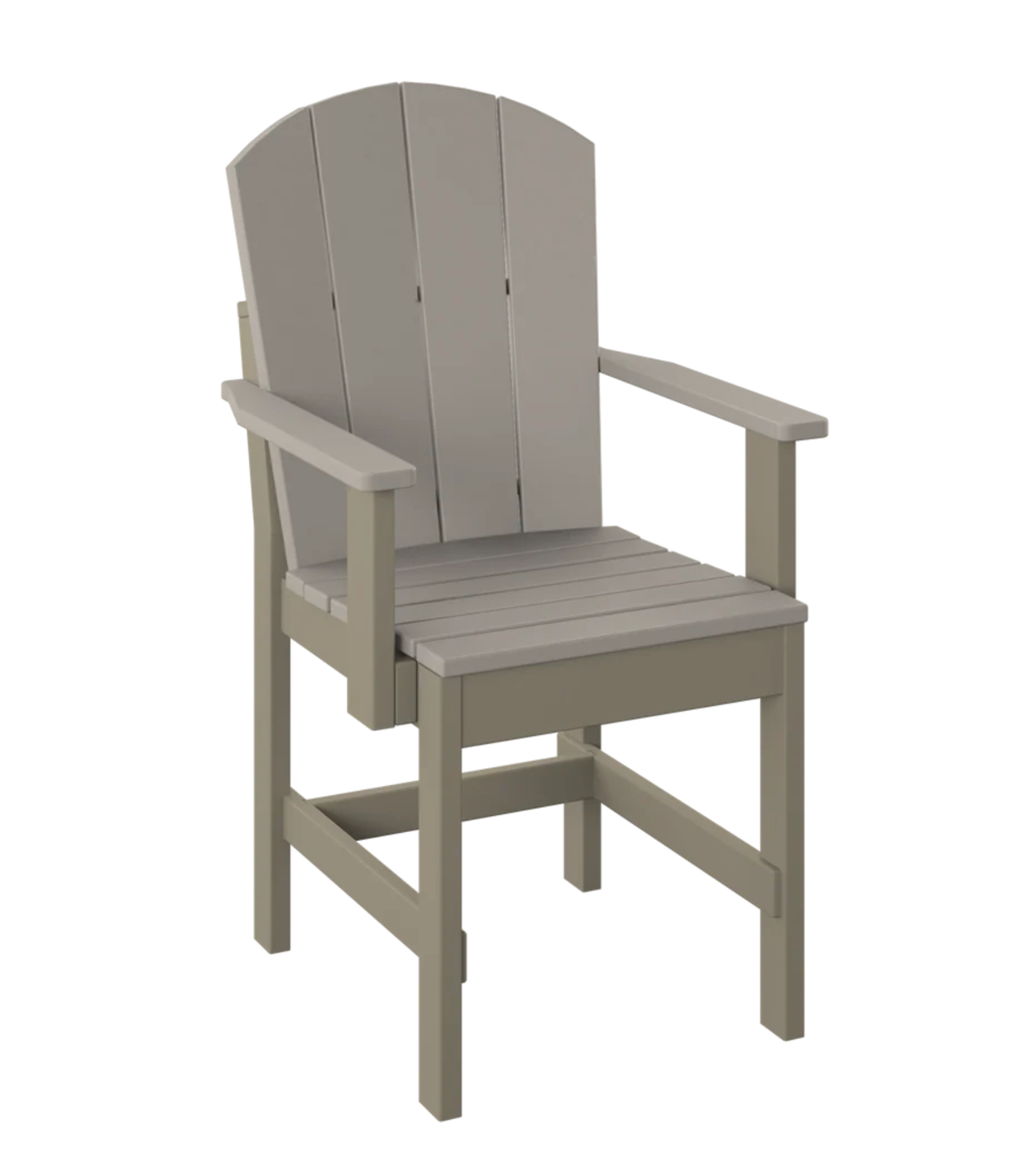 P8-R Polybird Fanback Dining Chair-Regular