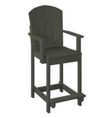 P8-C Polybird Fanback Dining Chair-Counter
