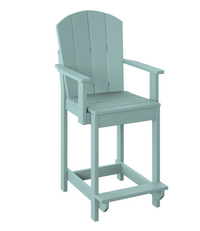 P8-C Polybird Fanback Dining Chair-Counter