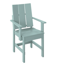 P9-R Polybird Modern Dining Chair-Regular