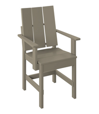 P9-R Polybird Modern Dining Chair-Regular