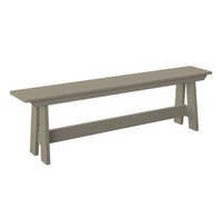 P14-R Polybird 64" Dining Bench- Regular