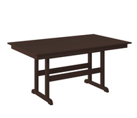P19-R Polybird 38"x64" Rectangle Table-Regular