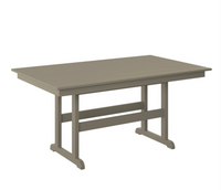 P19-R Polybird 38"x64" Rectangle Table-Regular