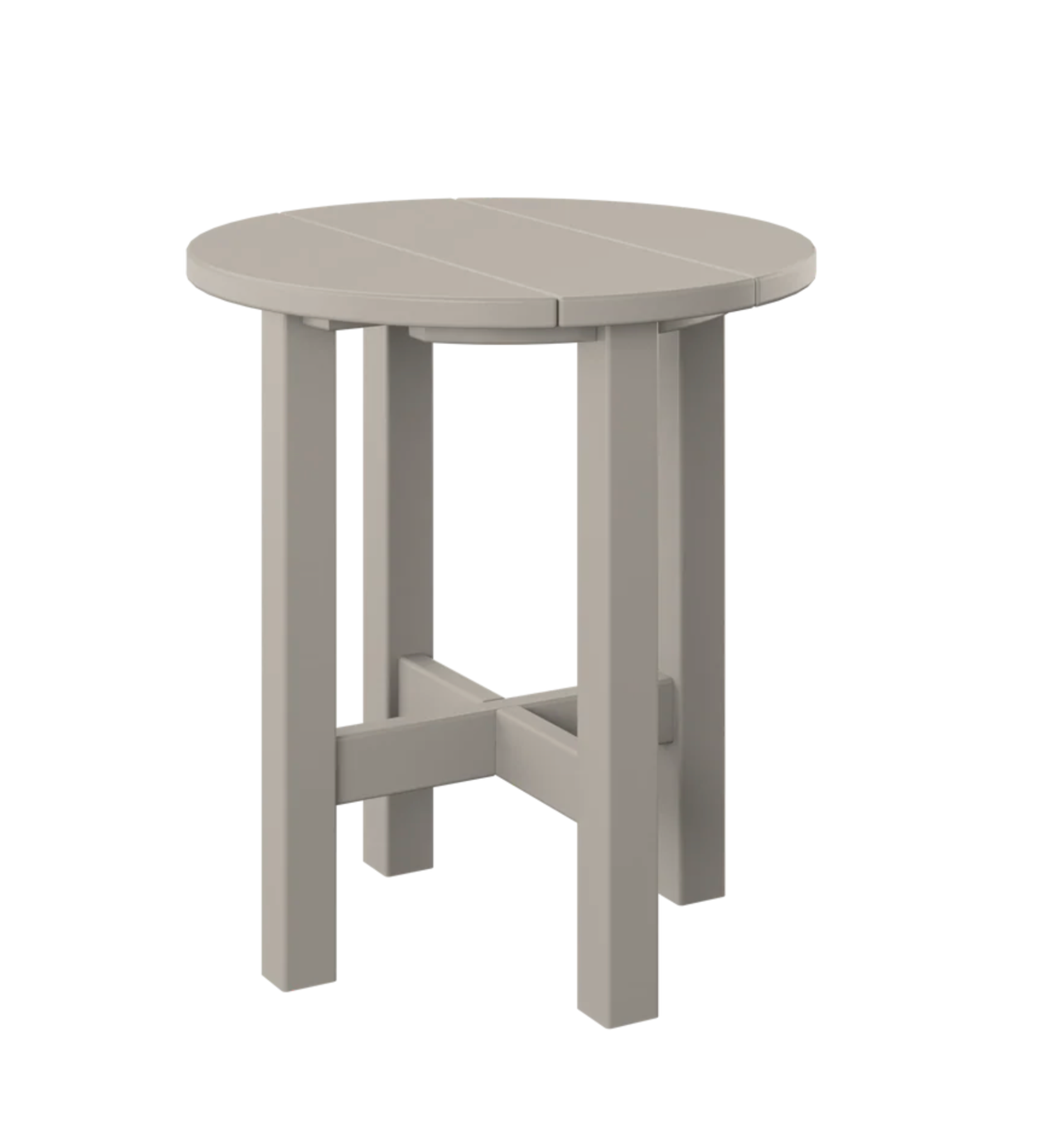 P53 Polybird Round End Table