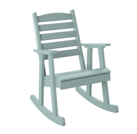 P77 Polybird Slat Back Rocking Chair