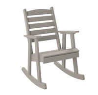 P77 Polybird Slat Back Rocking Chair