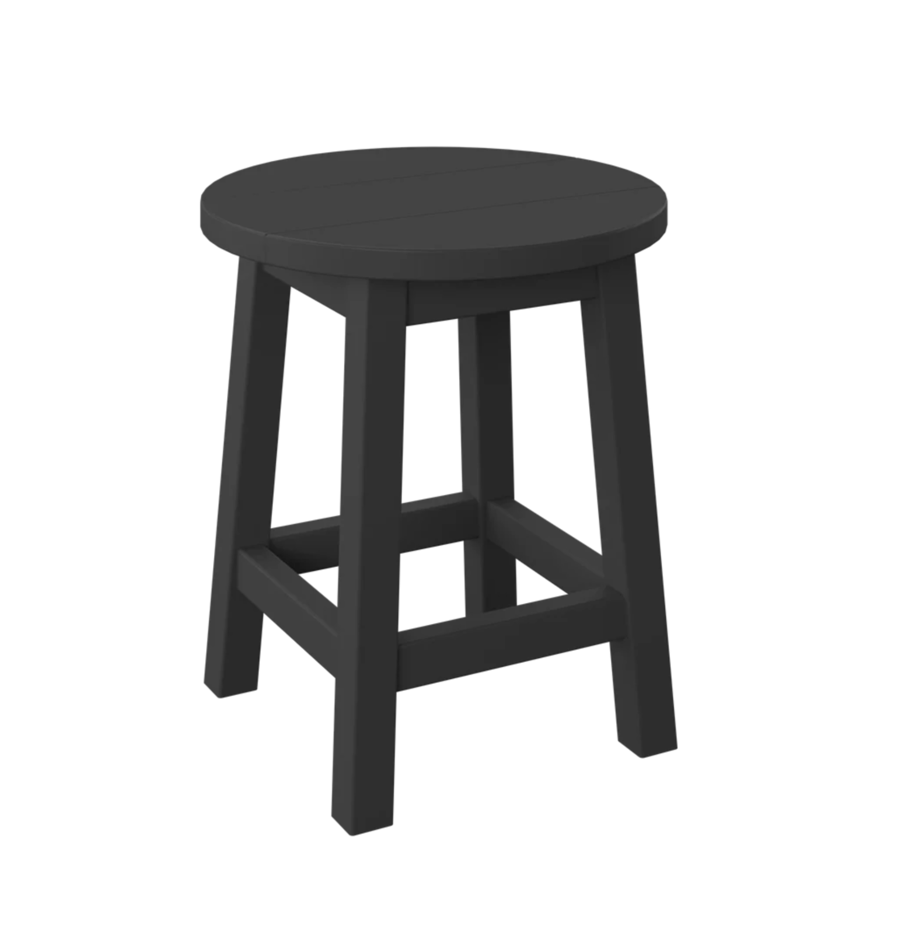 P94-R Polybird Round Bar Stool-Regular