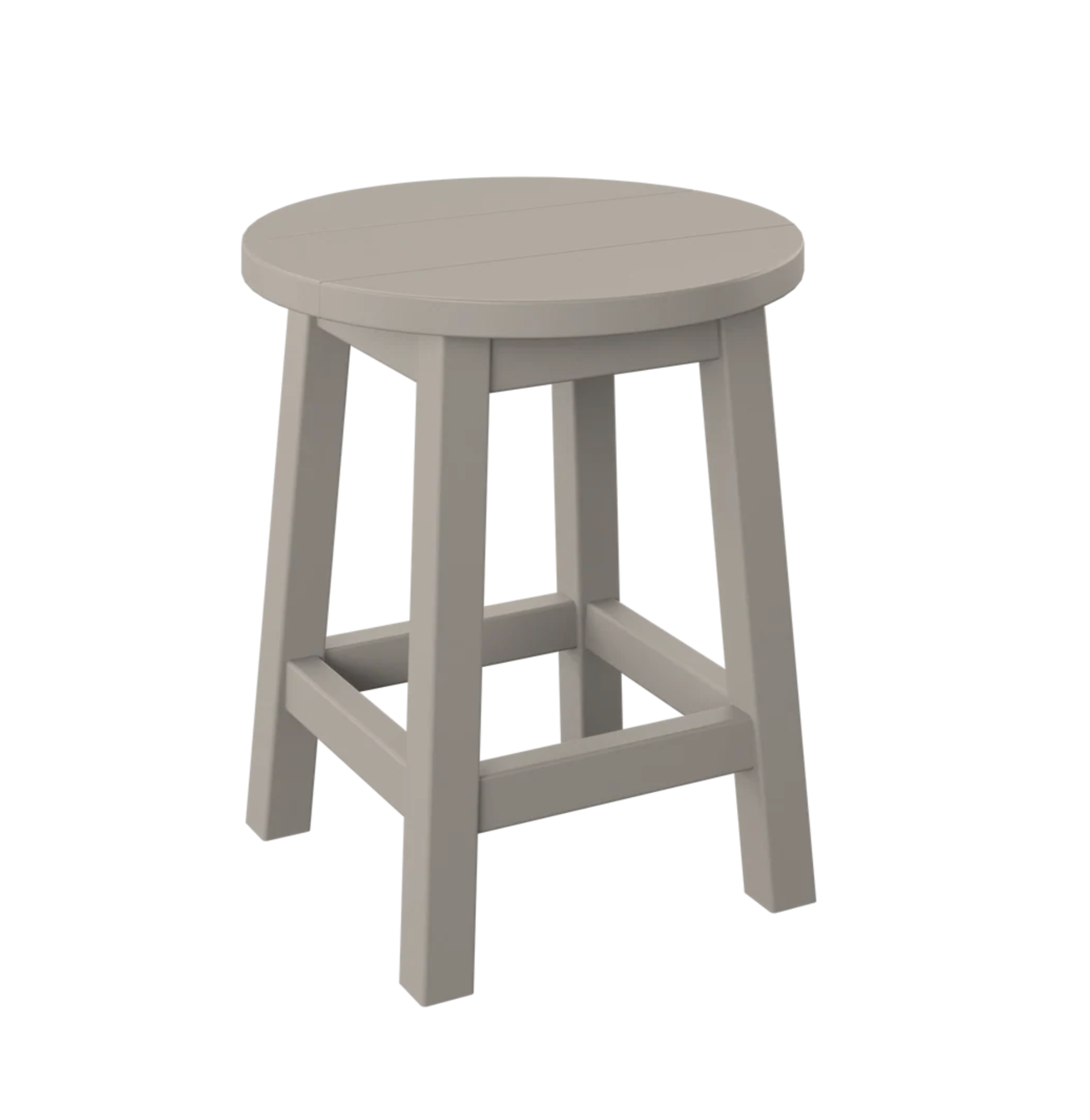 P94-R Polybird Round Bar Stool-Regular