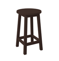 P94-B Polybird Round Bar Stool-Bar