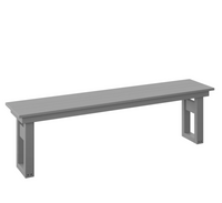 P130-C Modern 64" Dining Bench-Counter