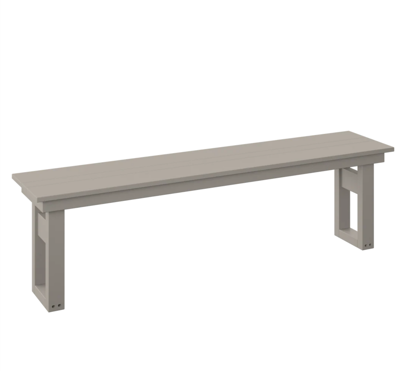 P130-C Modern 64" Dining Bench-Counter