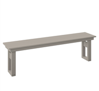 P130-C Modern 64" Dining Bench-Counter