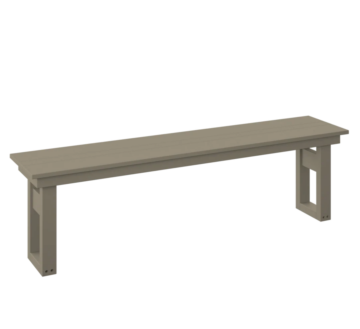 P130-C Modern 64" Dining Bench-Counter