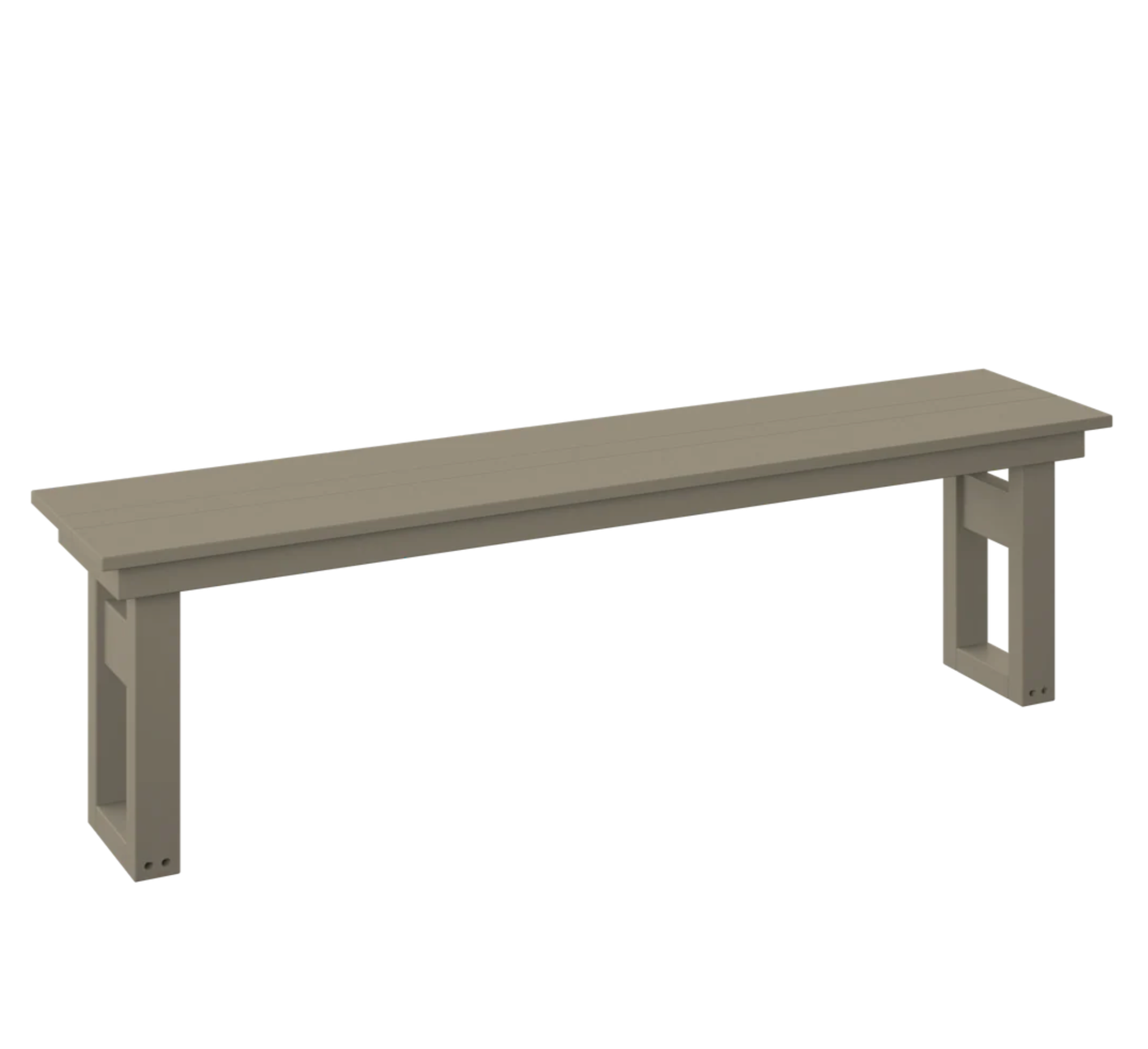 P130-C Modern 64" Dining Bench-Counter