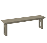 P130-C Modern 64" Dining Bench-Counter