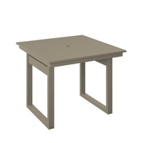 P131-R  Modern 38" Square Table-Regular