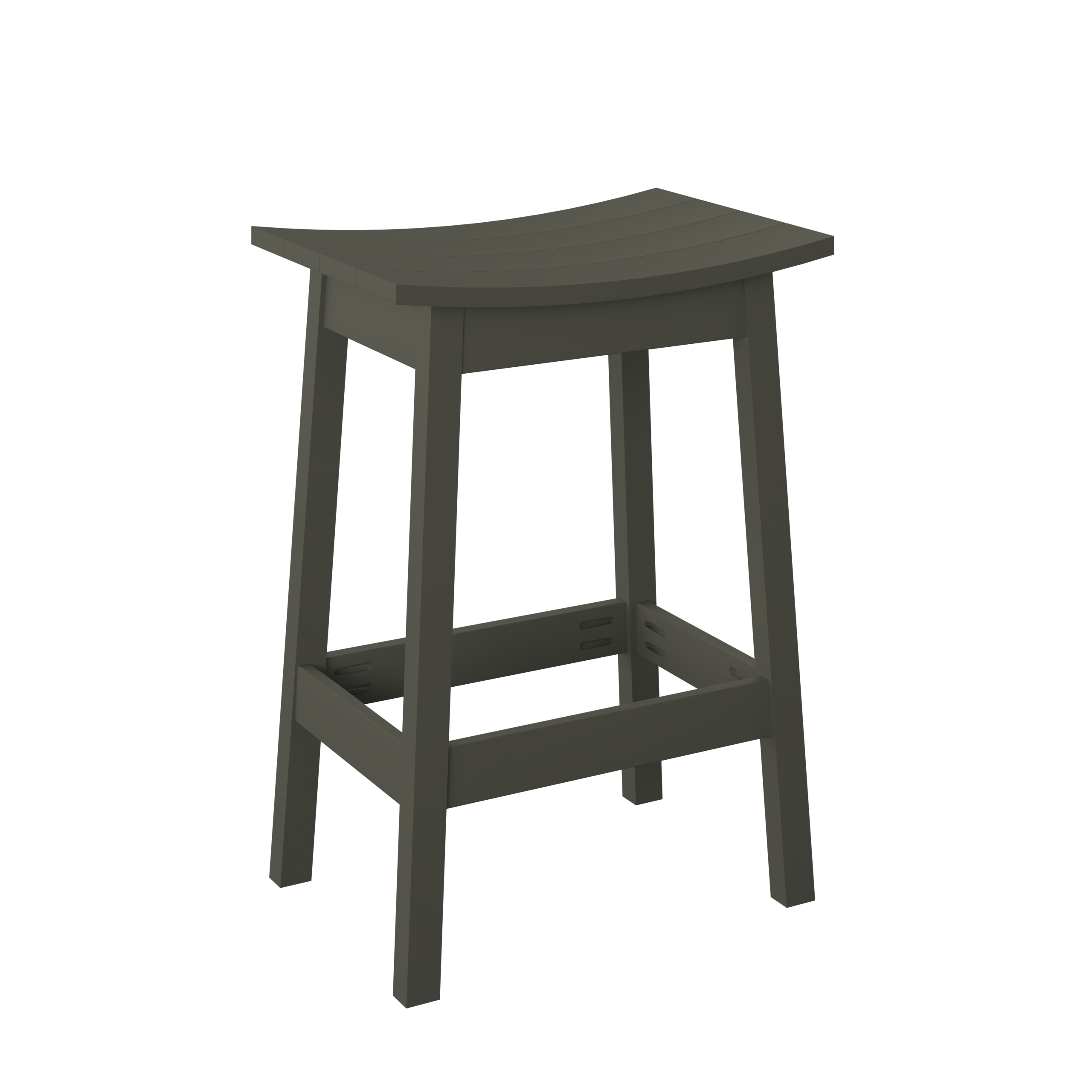 P93-C Polybird Saddle Stool-Regular