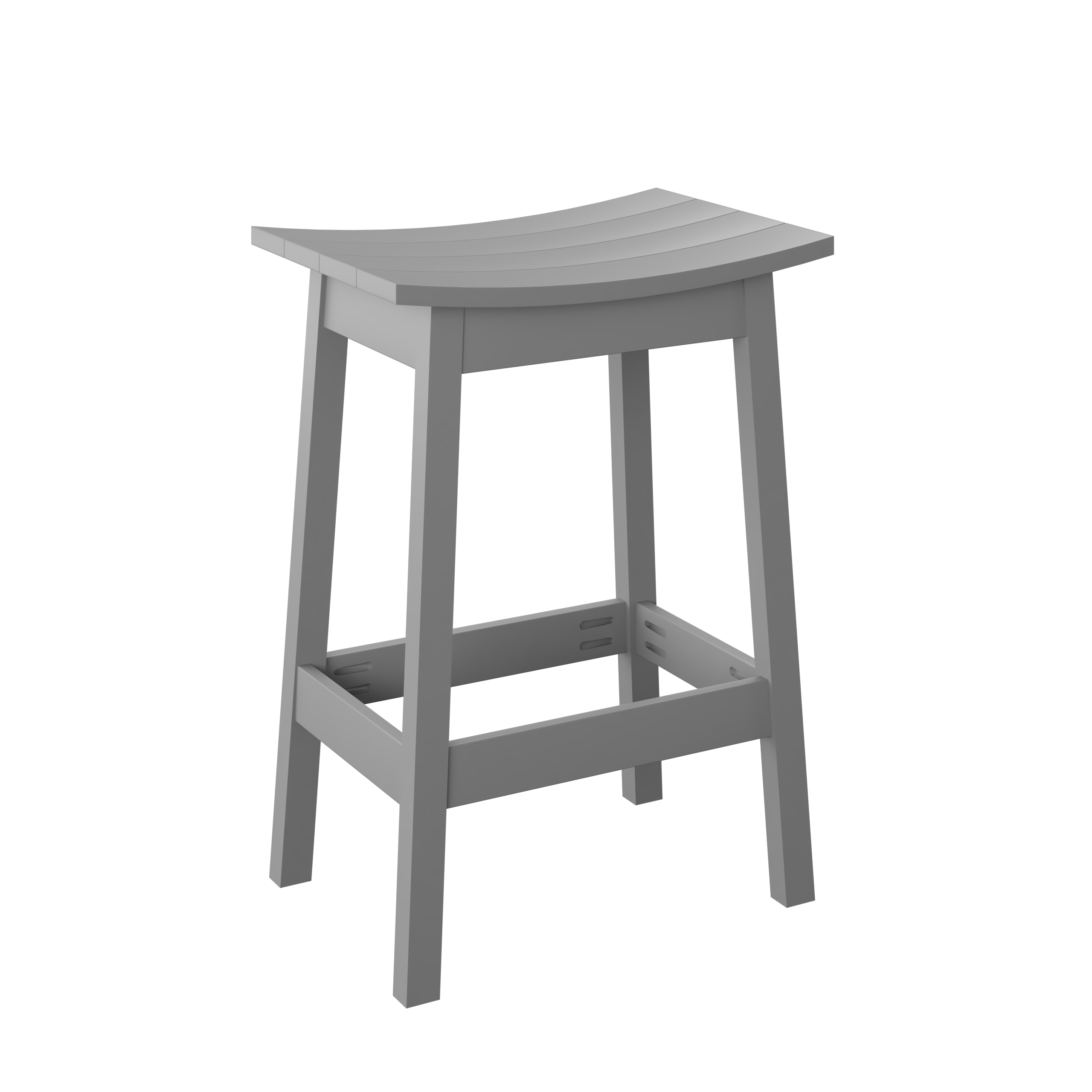 P93-C Polybird Saddle Stool-Regular