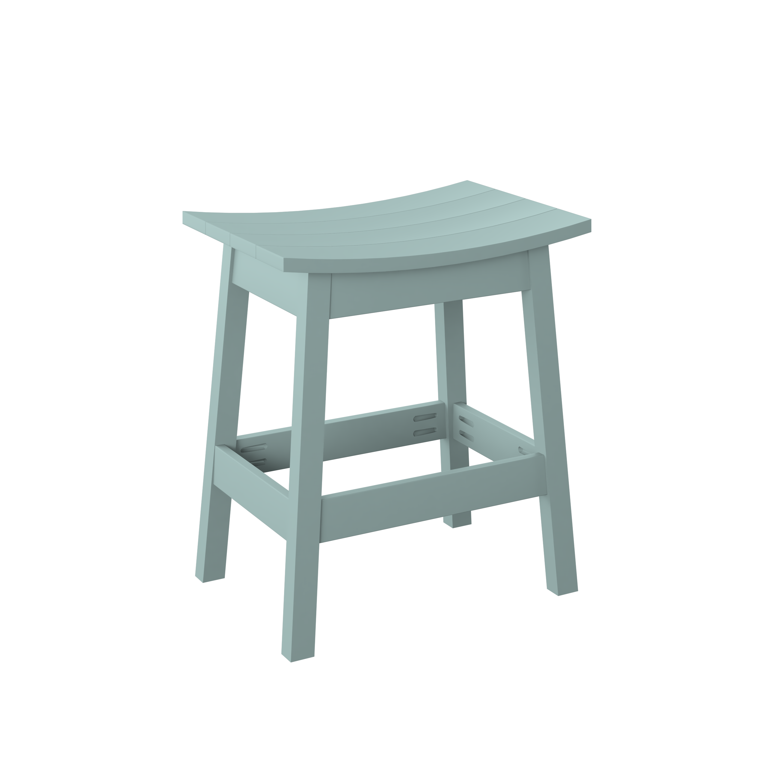 P93-C Polybird Saddle Stool-Regular