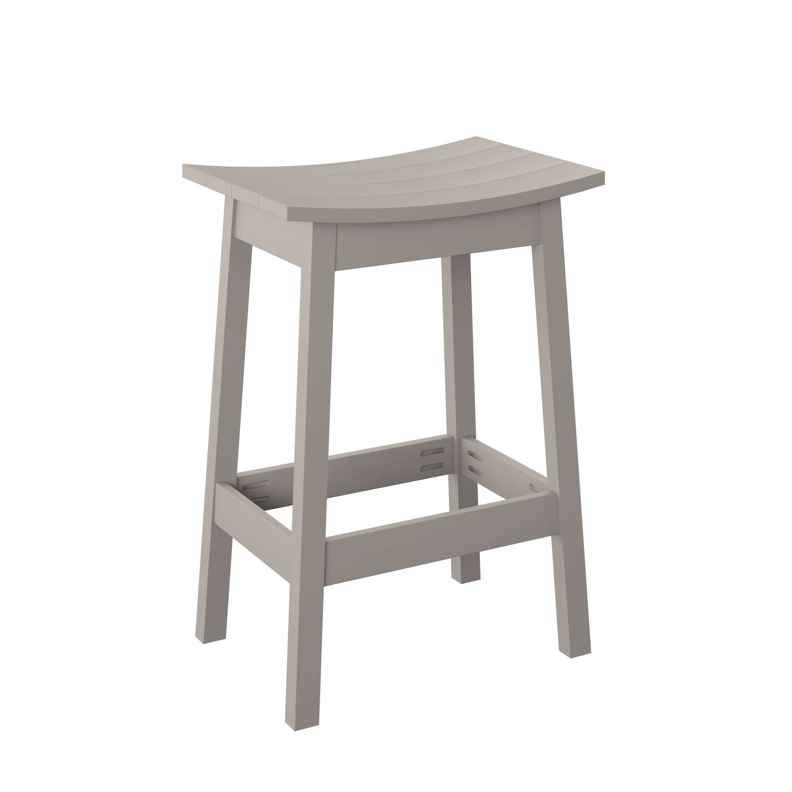 P93-C Polybird Saddle Stool-Regular