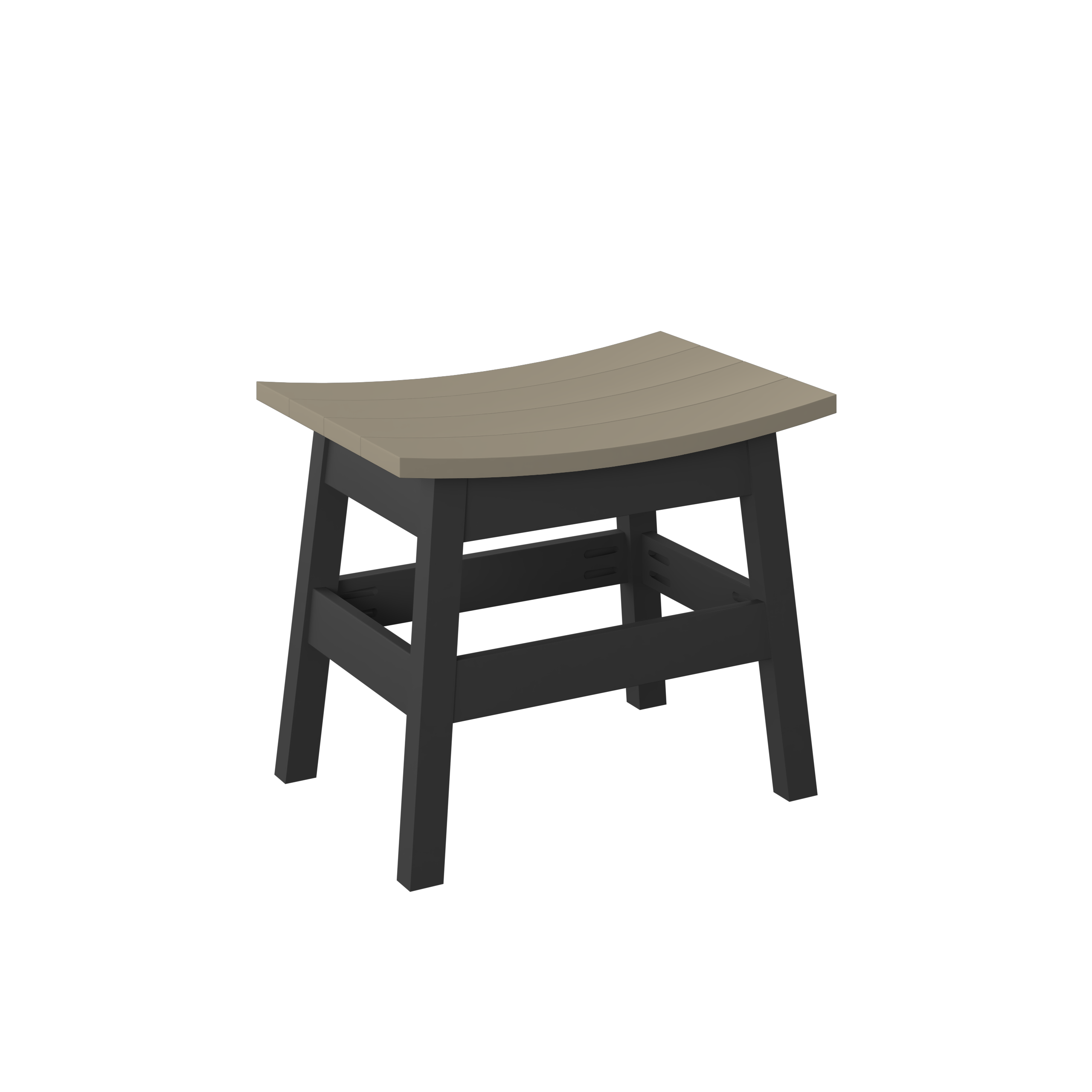 P93-R  Polybird Saddle Stool-Regular