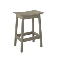 P93-B Polybird Saddle Stool-Bar Ht.