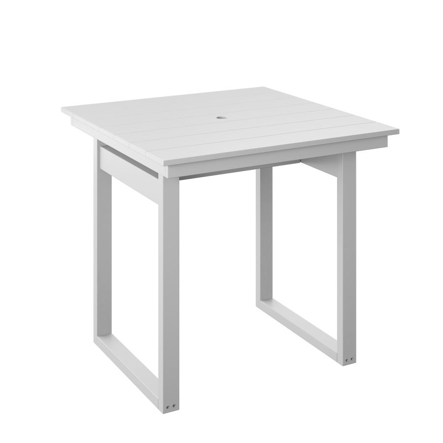 P131-C Modern 38" Square Table-Counter