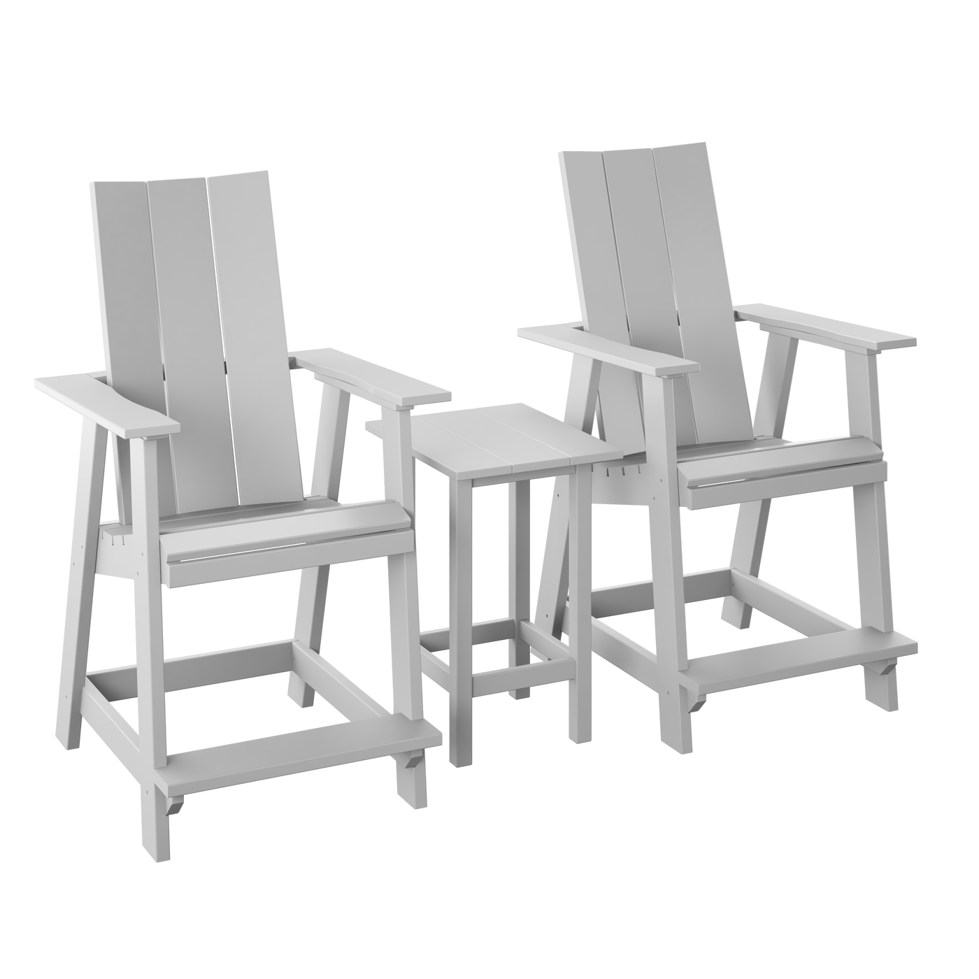 P67 Polybird Modern Balcony Set-Counter