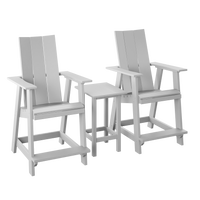 P67 Polybird Modern Balcony Set-Counter