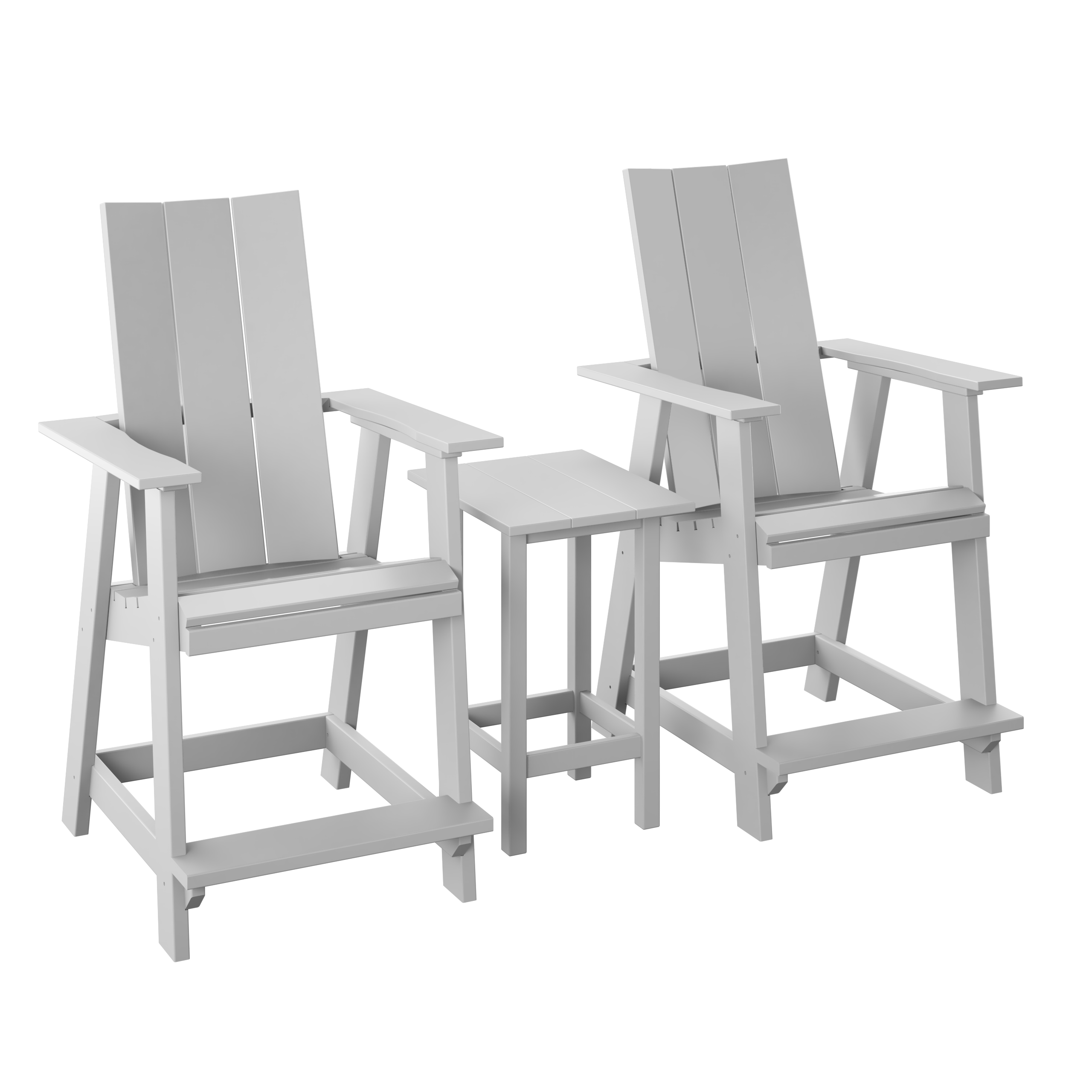 P67 Polybird Modern Balcony Set-Counter