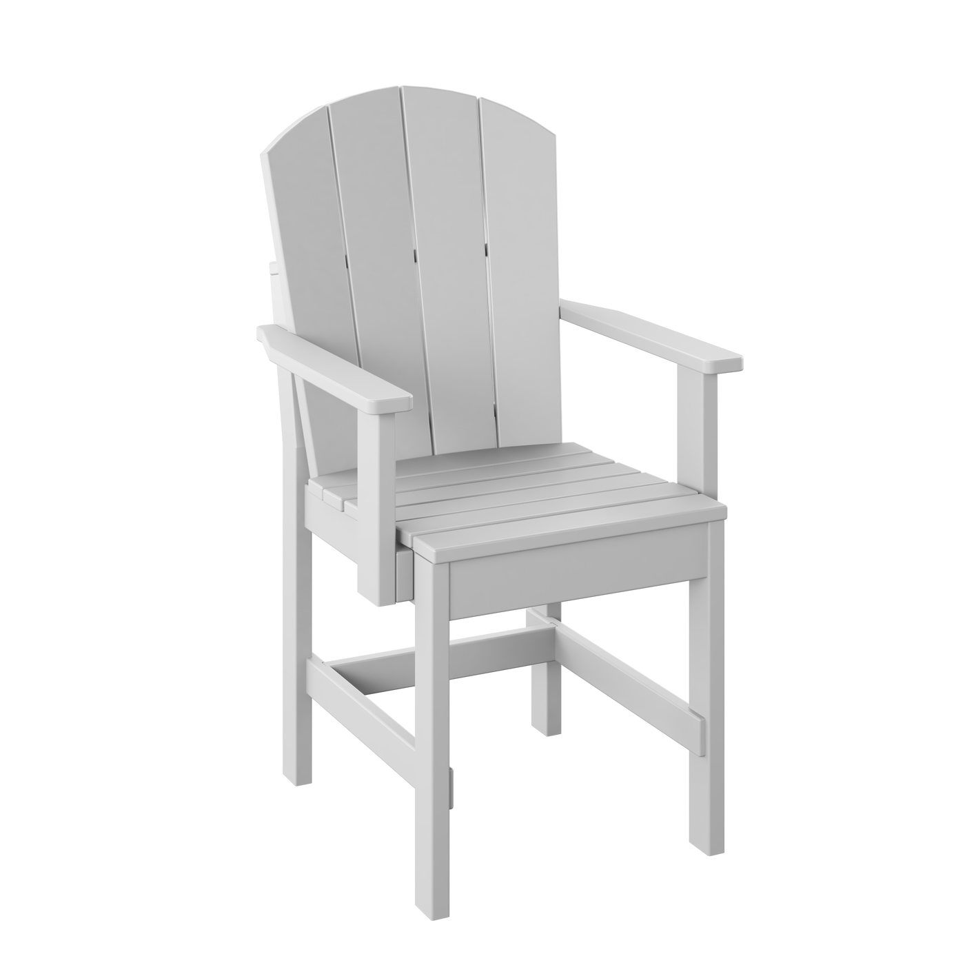 P8-R Polybird Fanback Dining Chair-Regular