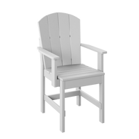 P8-R Polybird Fanback Dining Chair-Regular