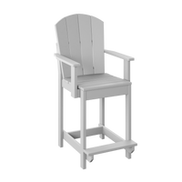 P8-C Polybird Fanback Dining Chair-Counter