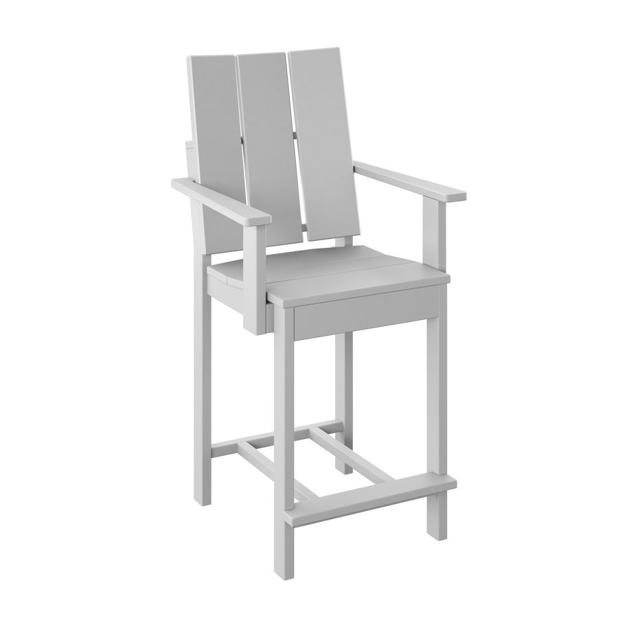 P9-C Polybird Modern Dining Chair-Counter