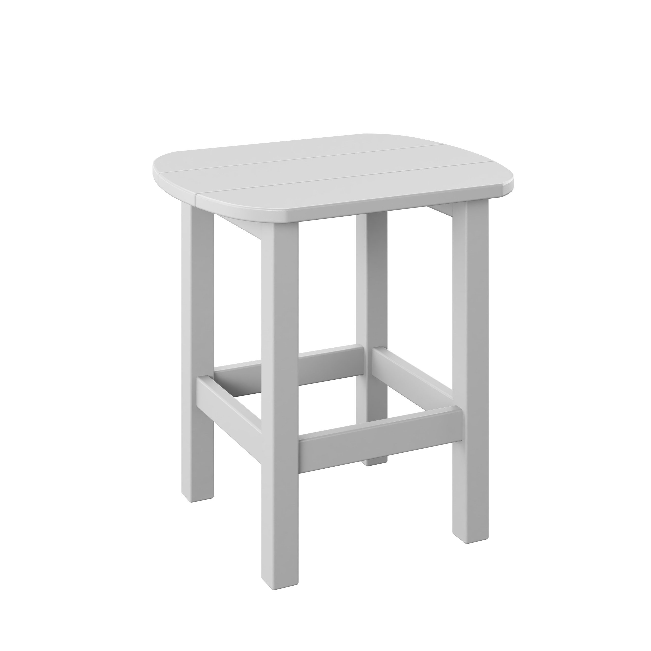 P52 Polybird Oval End Table