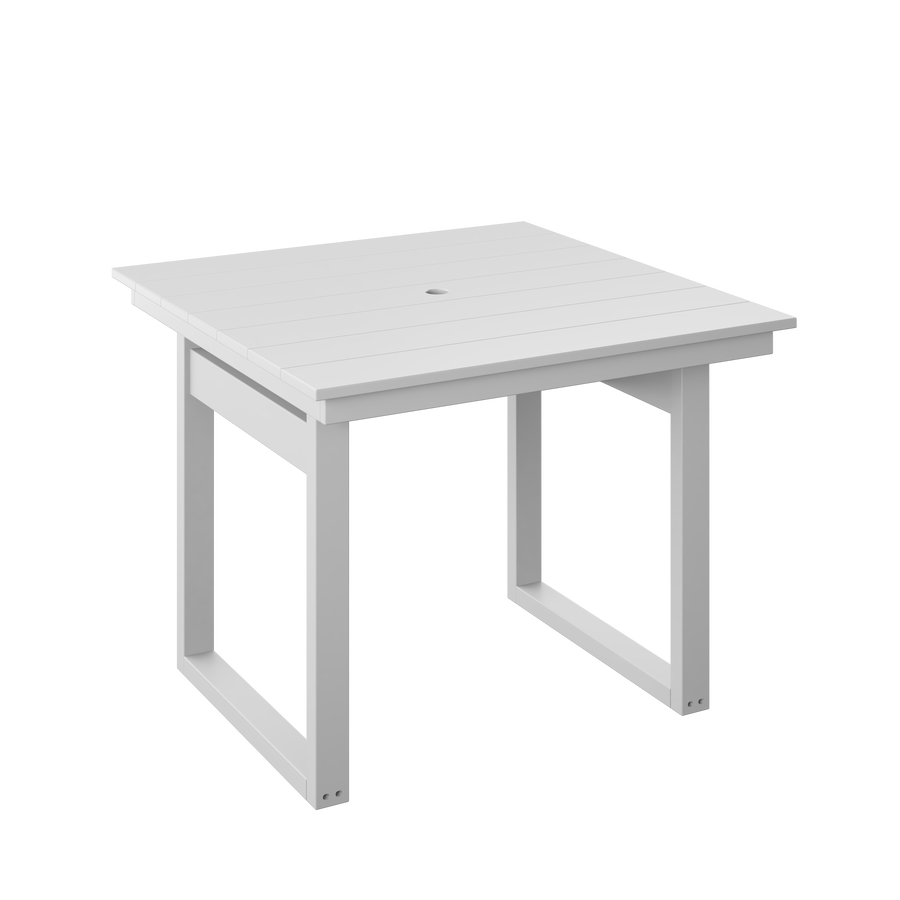 P131-R  Modern 38" Square Table-Regular
