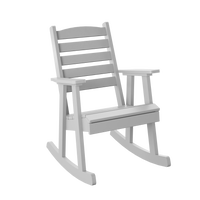 P77 Polybird Slat Back Rocking Chair