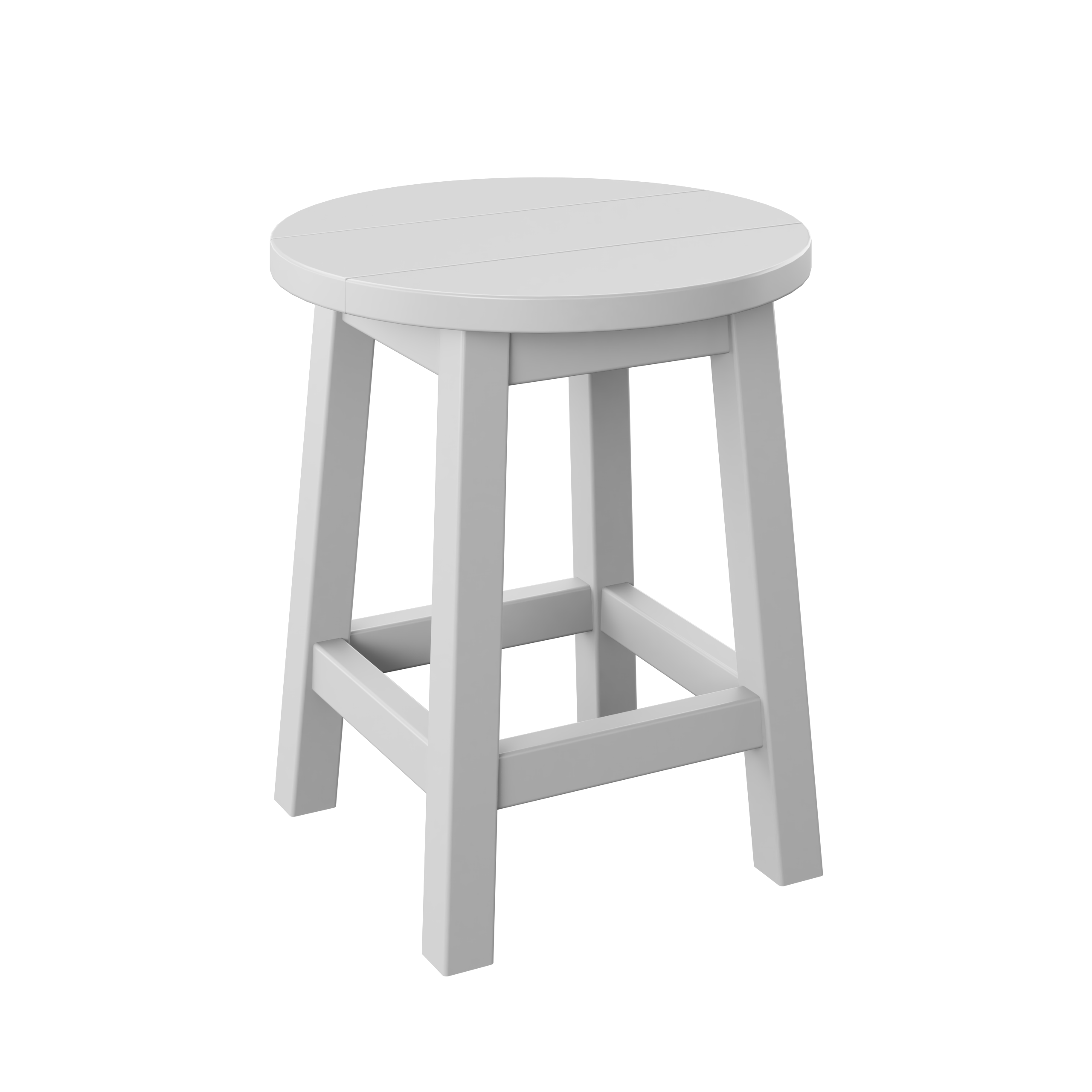 P94-R Polybird Round Bar Stool-Regular